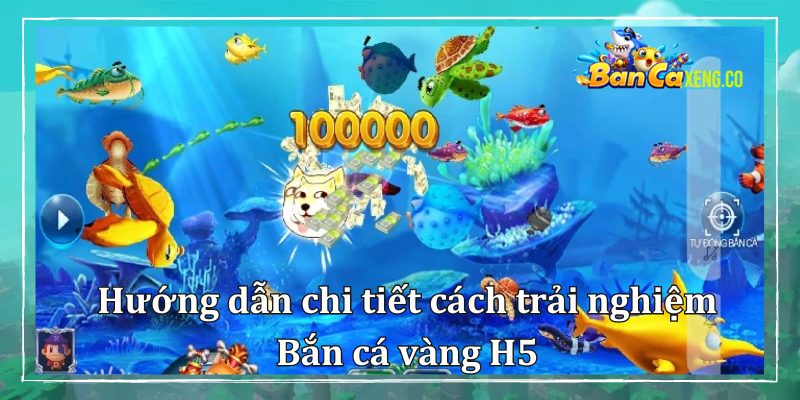 Hướng dẫn chi tiết cách trải nghiệm Bắn cá vàng H5